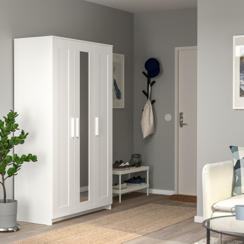 IKEA BRIMNES Wardrobe with 3 Doors Furniture Urban Sales